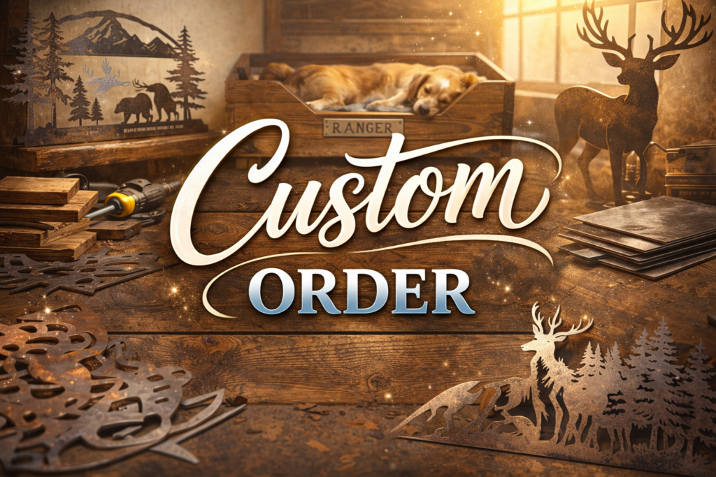 Personalized custom metal and furniture projects
